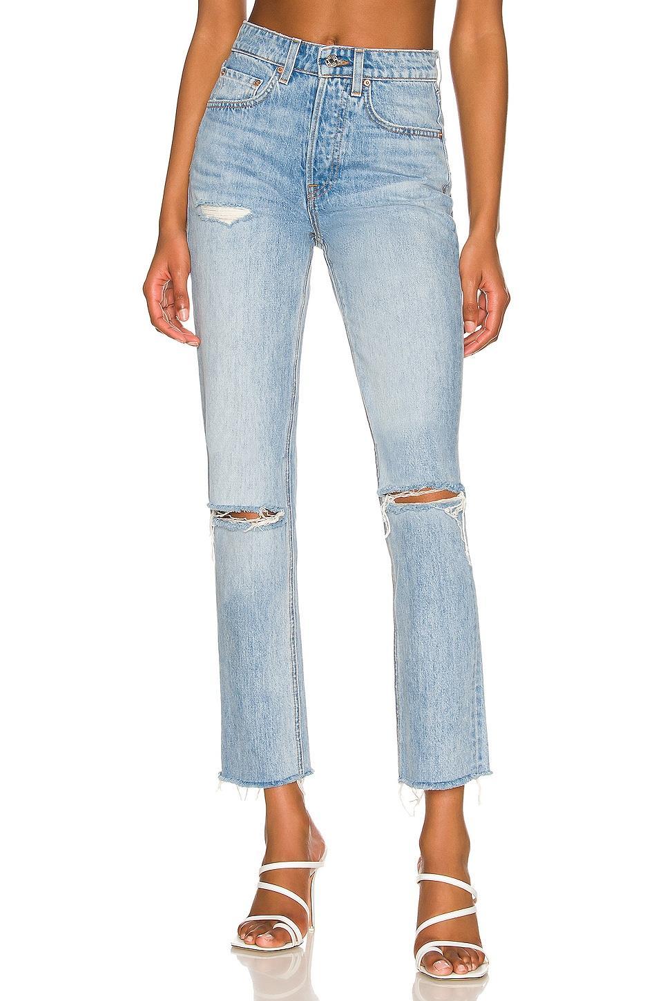Karolina High Rise Straight Crop GRLFRND Product Image