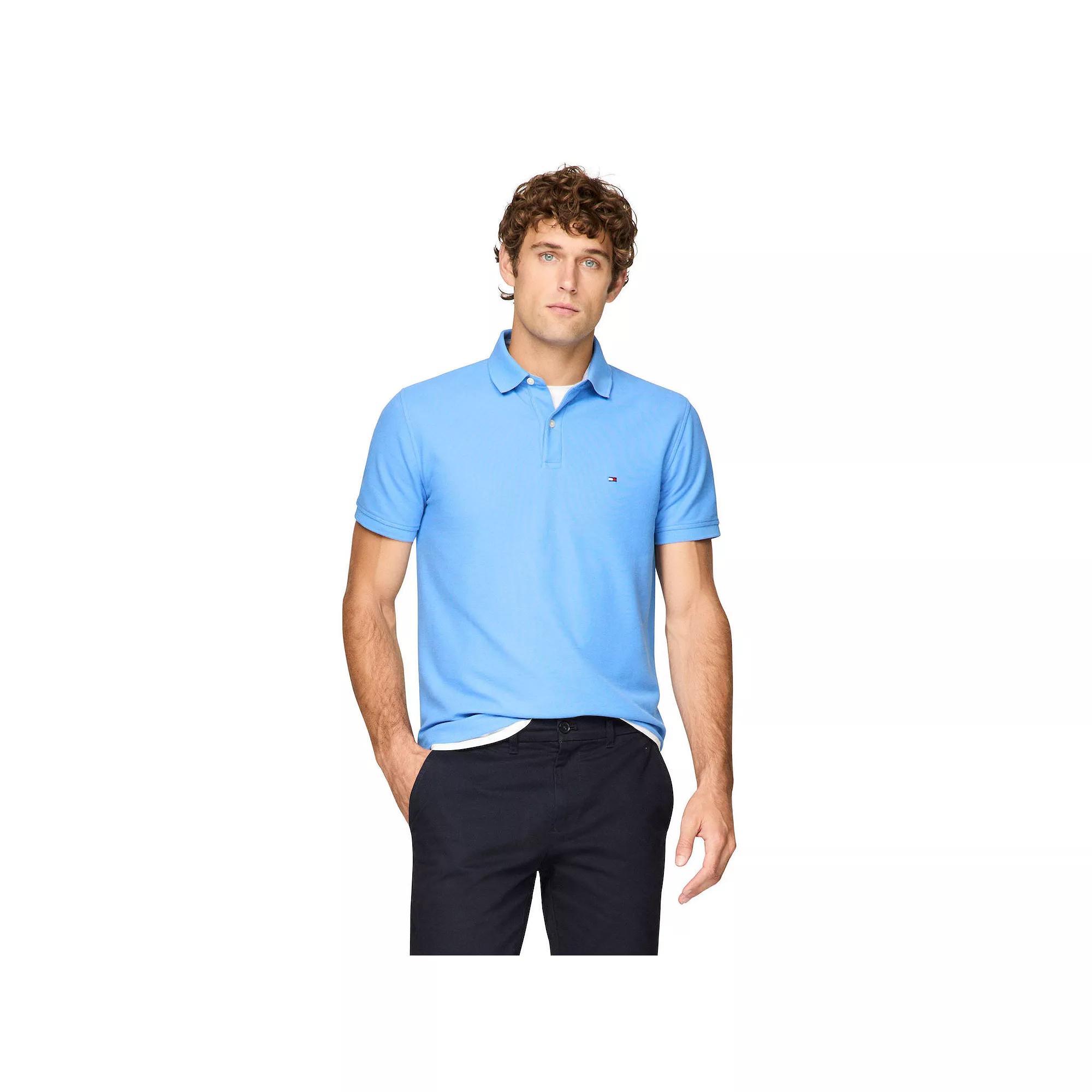 Men's Tommy Hilfiger Justin Polo, Size: XXL, Parade Blue Product Image