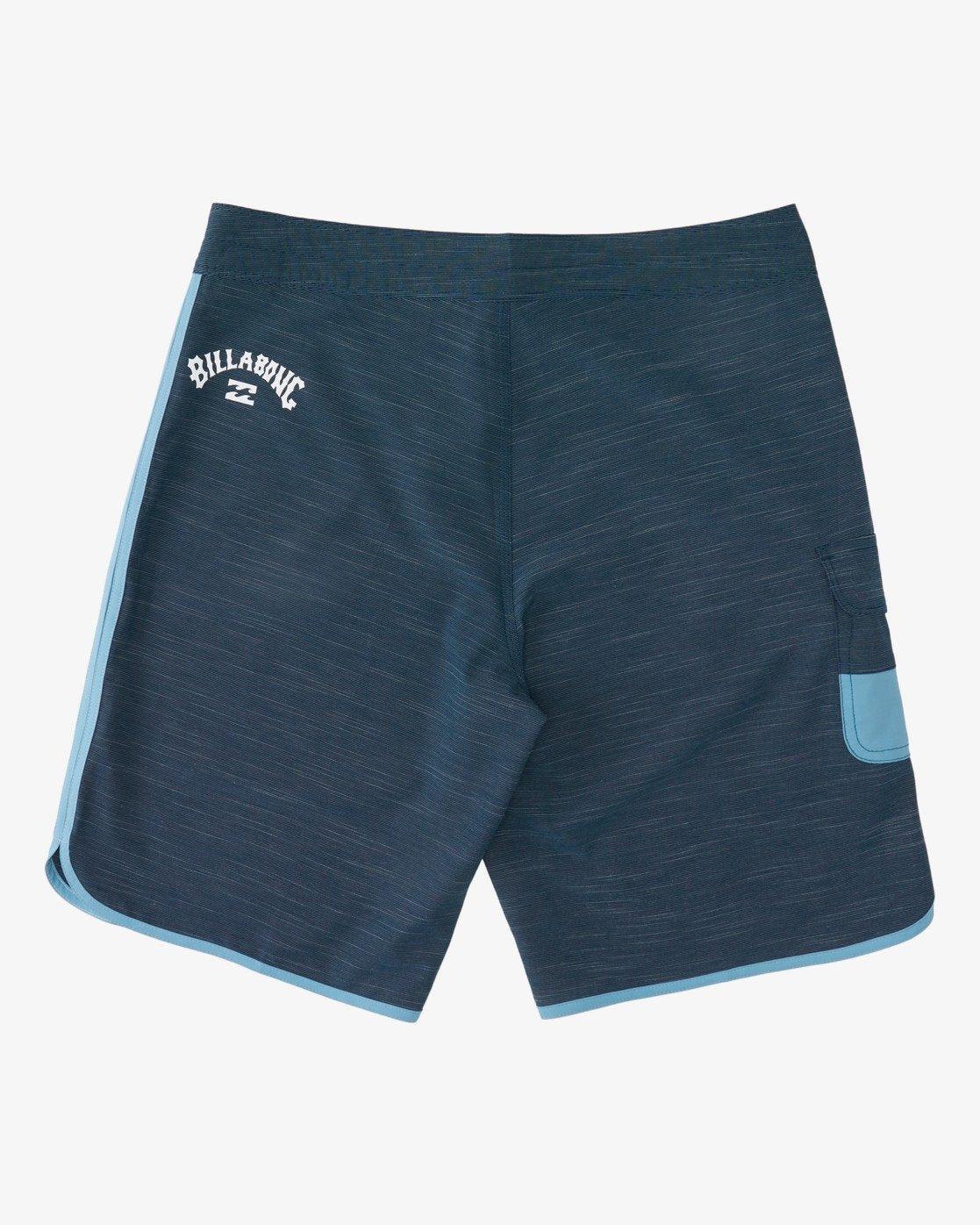 Scallop 19" Boardshorts - Navy Male Product Image