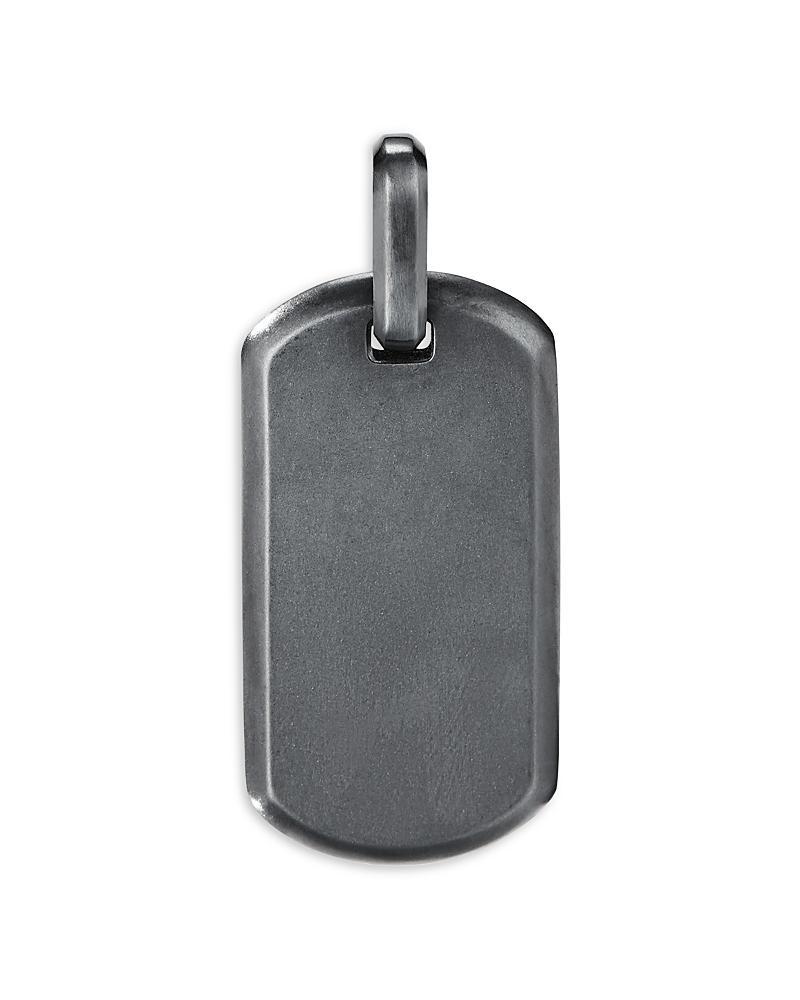 David Yurman Mens Chevron Tag Titanium, 35mm Product Image