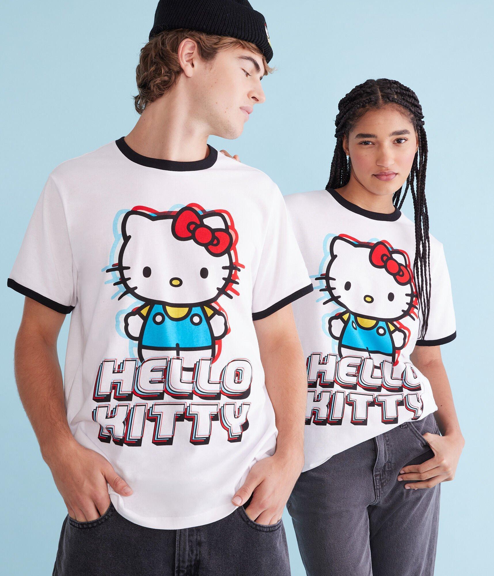 Hello Kitty Relaxed Ringer Graphic Tee Product Image