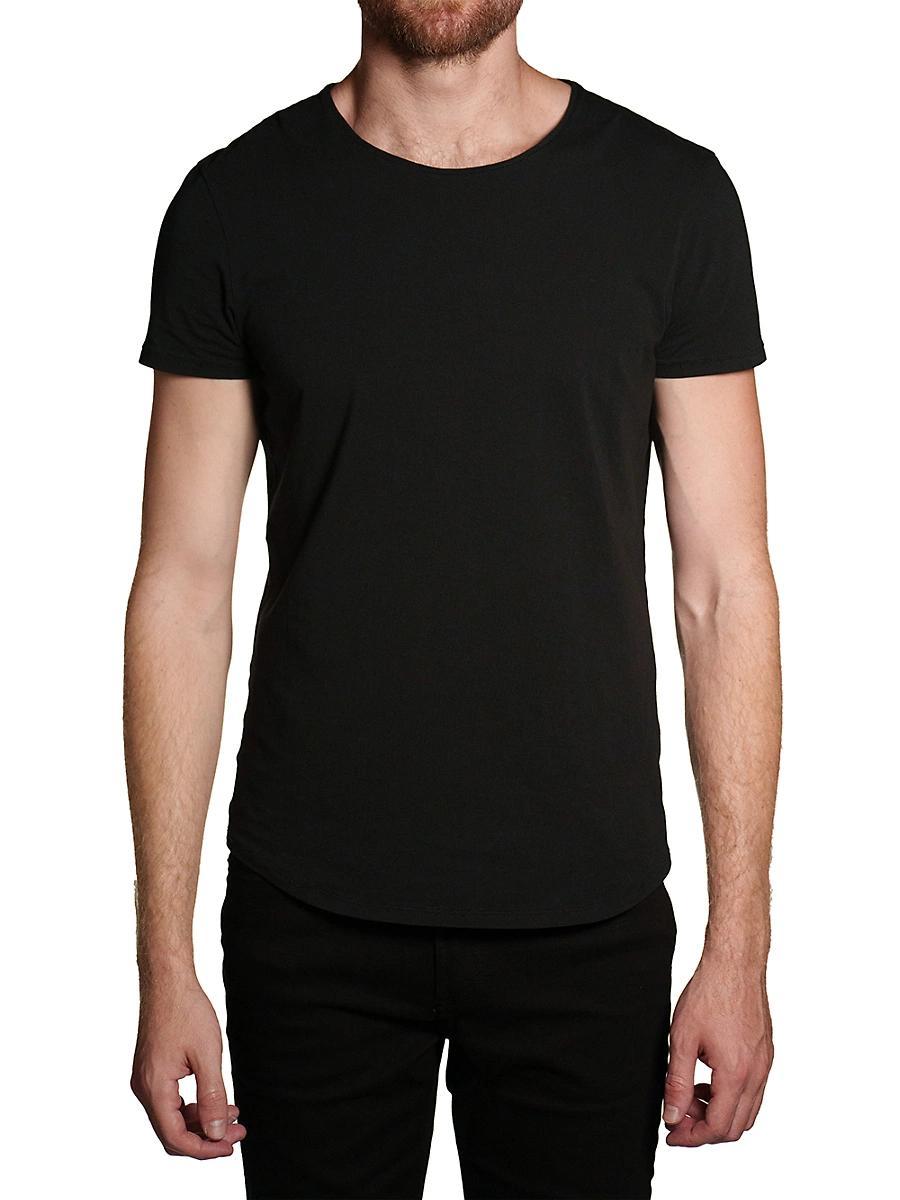 Monfrere Noir Short Sleeve Stretch Crewneck Tee Product Image