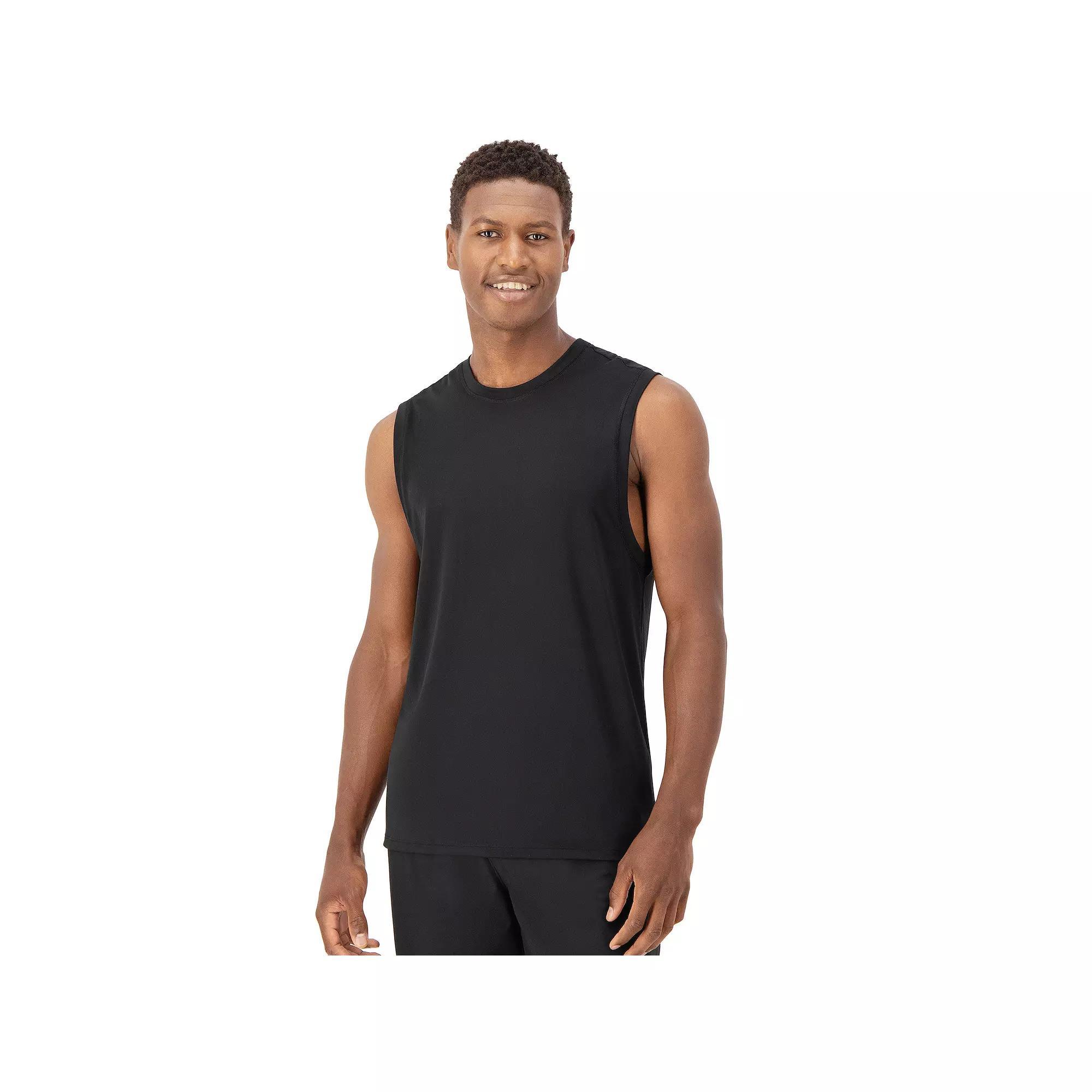 Men's Hanes Moves™ Performance Tank, Size: XL, Black Product Image