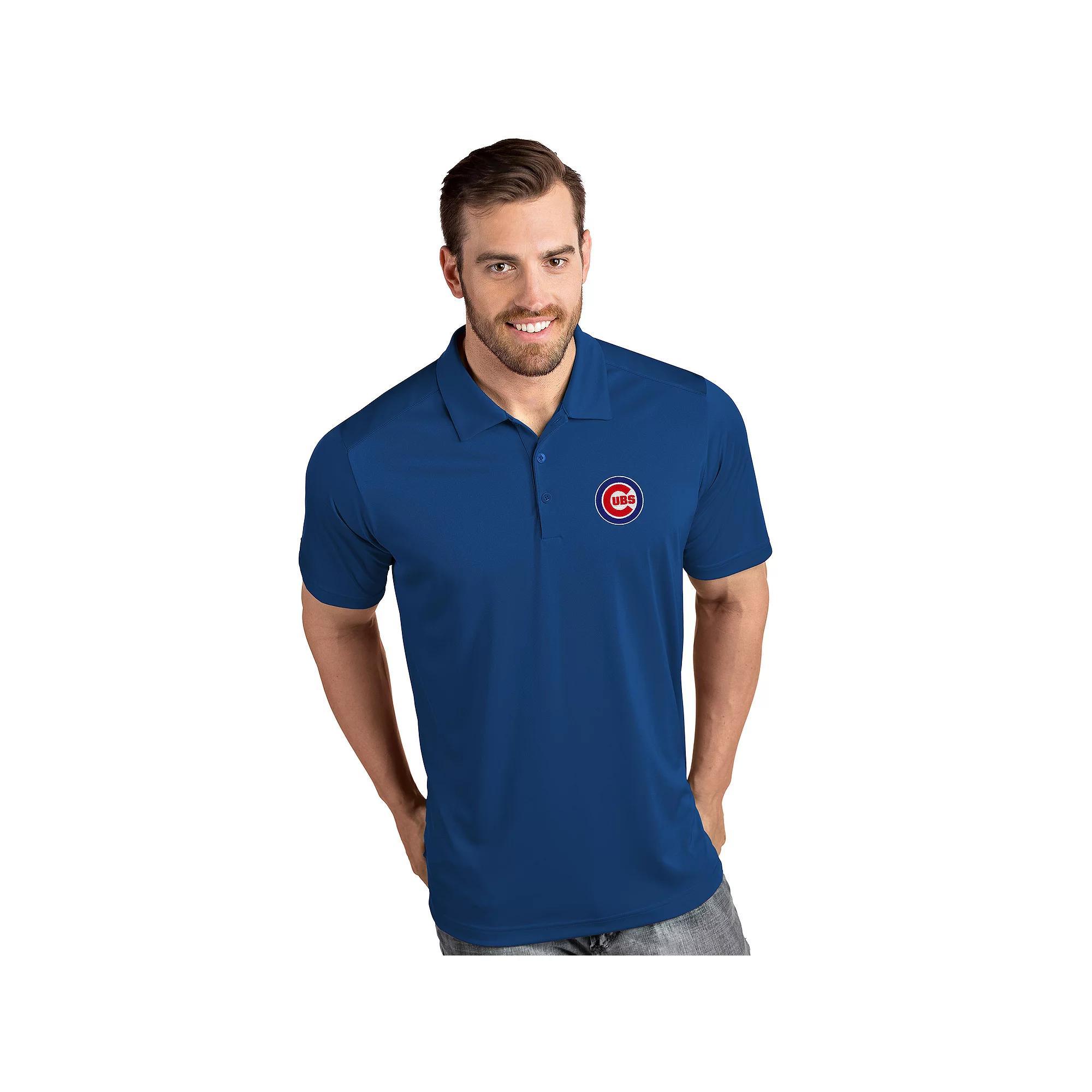 Mens Antigua Atlanta Braves Tribute Polo Product Image
