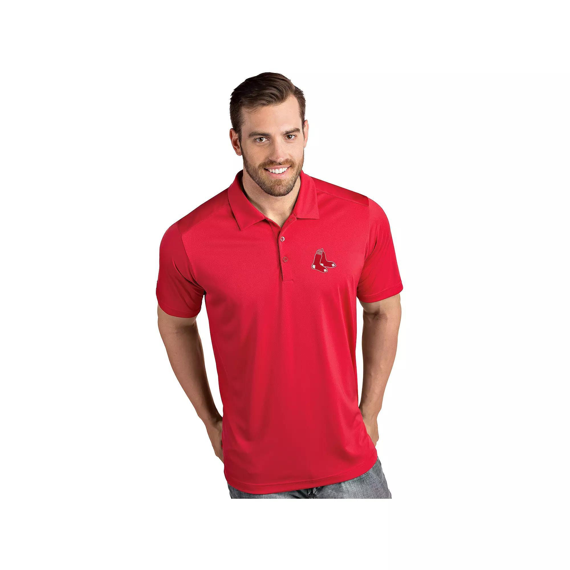 Mens Antigua Boston Red Sox Tribute Polo Product Image
