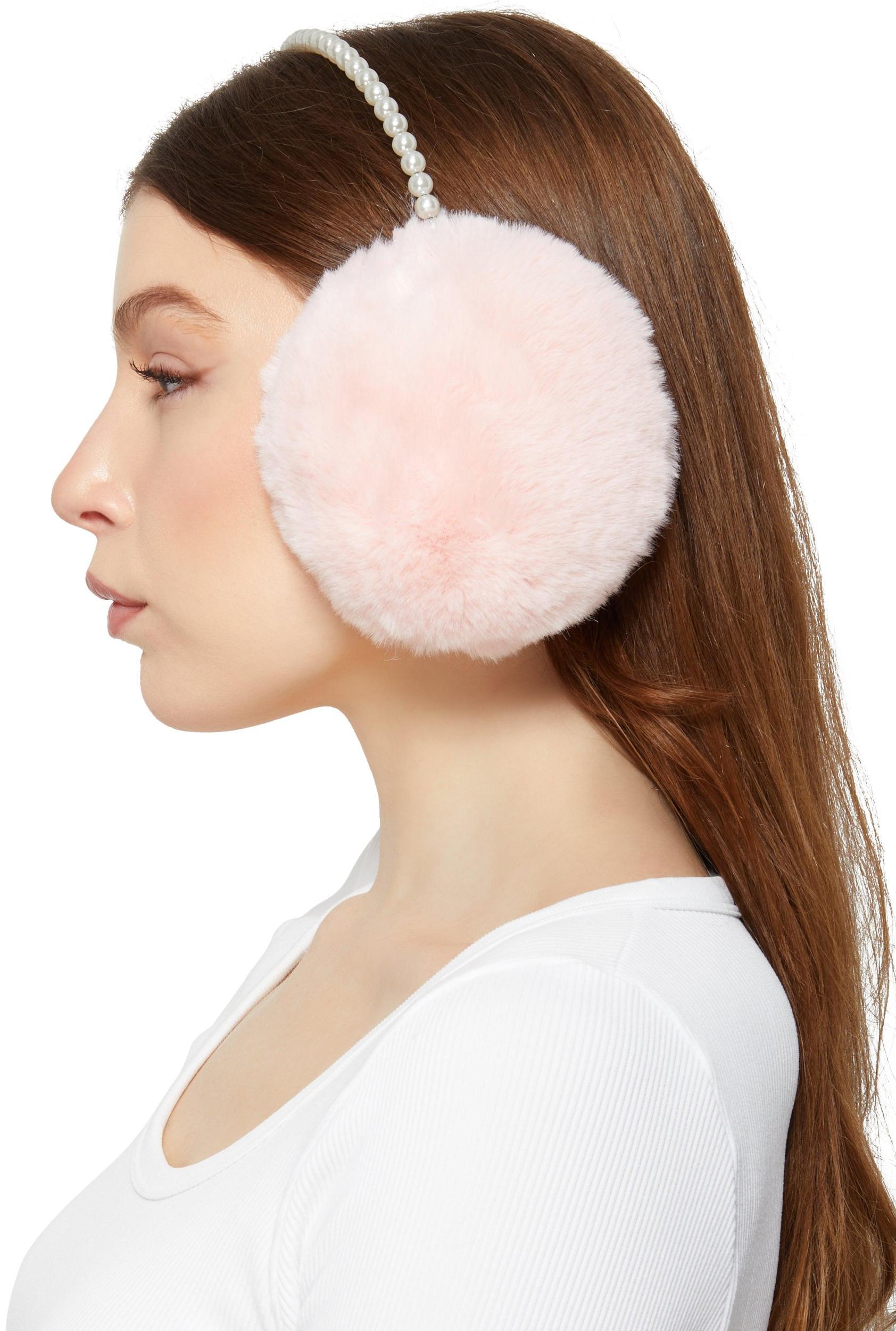 Faux Pearl Earmuffs Female Product Image