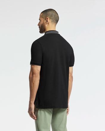 Men's New Castle Pique Polo 001 BLACK / XXL Product Image