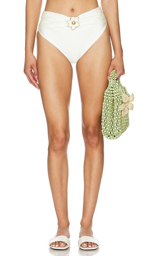 High Waist Bikini Bottom PatBO Product Image