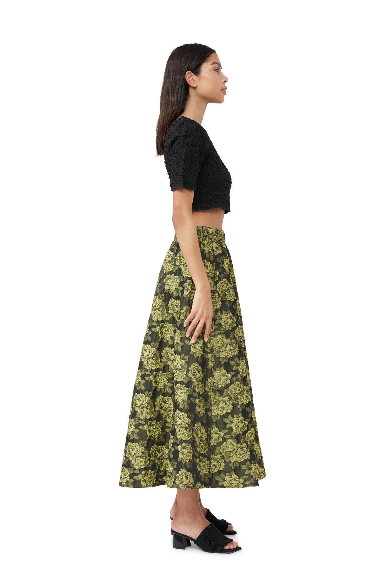 Black Cotton Poplin O-neck Cropped Smock Top Product Image