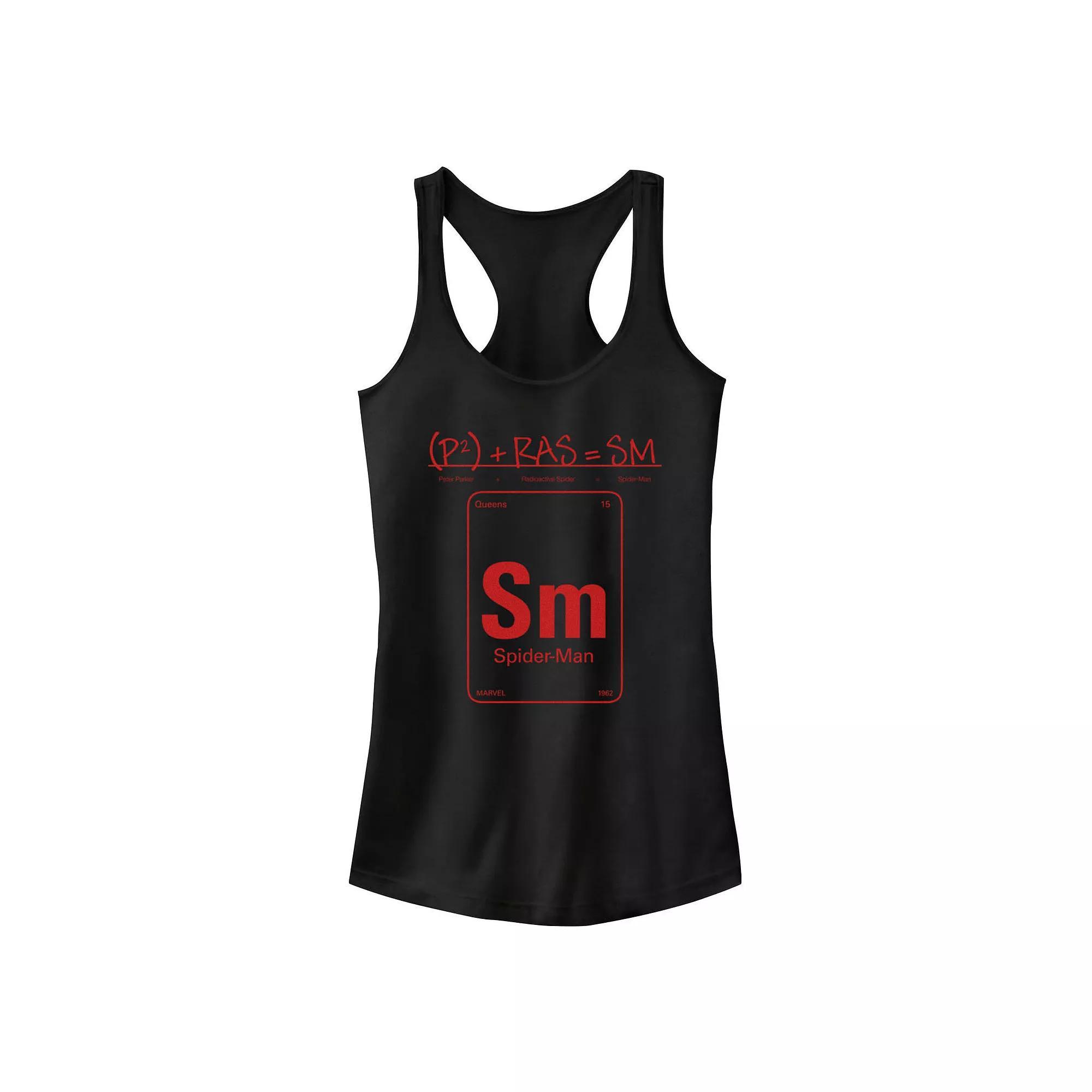 Juniors' Chin-Up Not The Instructor Ideal Racerback Tank Top, Girl's, Size: Small, Black Product Image