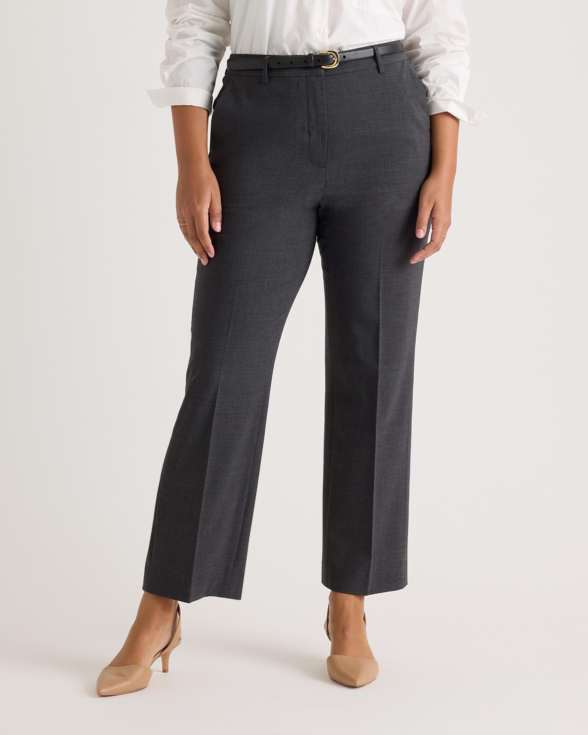 Quince | Women's Italian Wool Straight Leg Pants Product Image