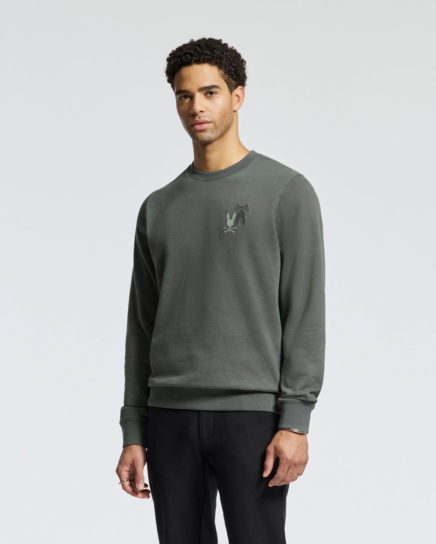 MENS WORDMARK PEACHED TERRY CREW - B6S278E200 Product Image