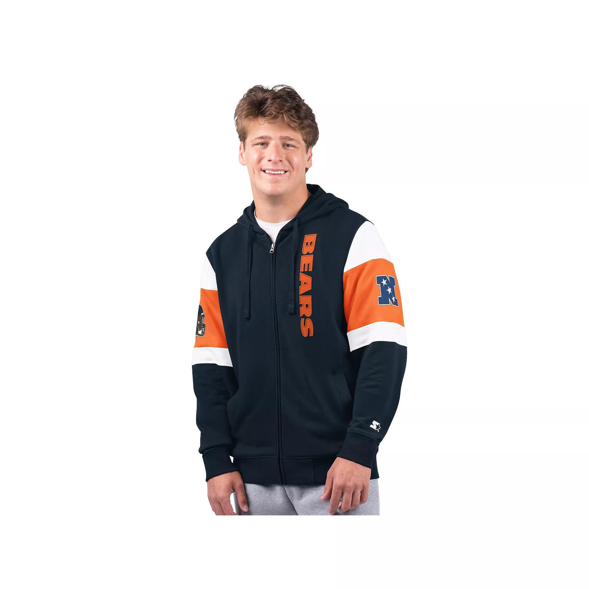 Men's Starter Purple Minnesota Vikings Extreme Full-Zip Hoodie, Size: Medium Product Image