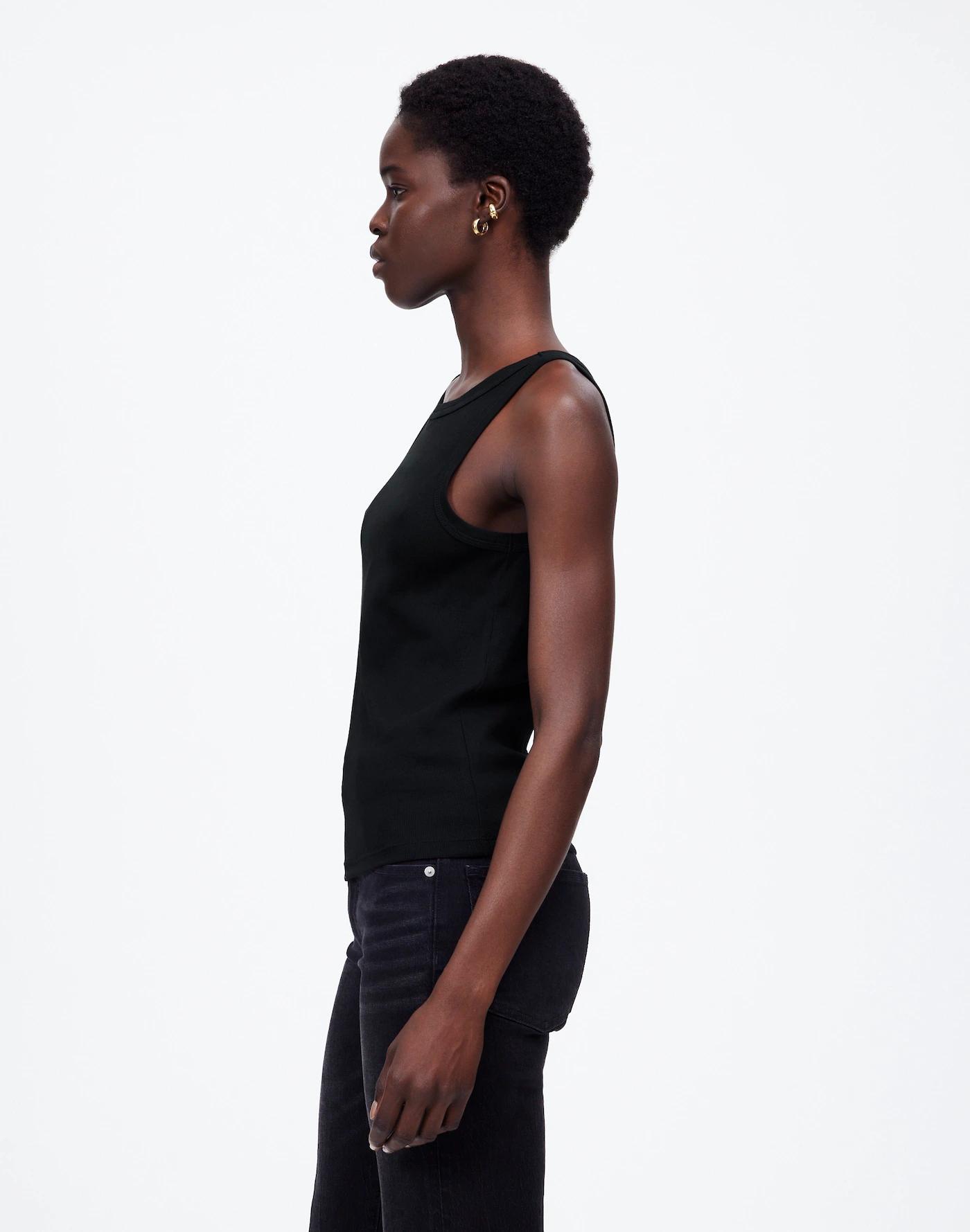(Re)generative Cotton Essential High-Neck Tee Product Image
