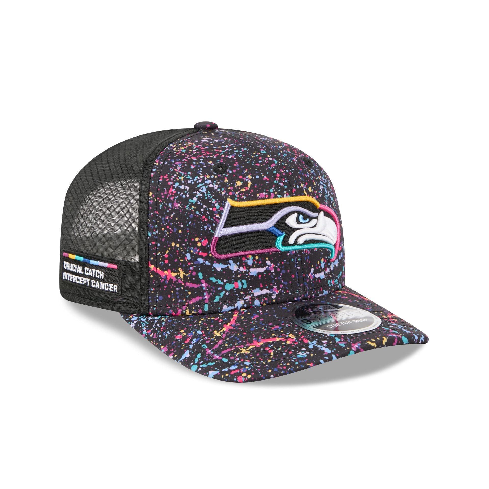 Seattle Seahawks 2025 Crucial Catch 9SEVENTY Trucker Hat Male Product Image