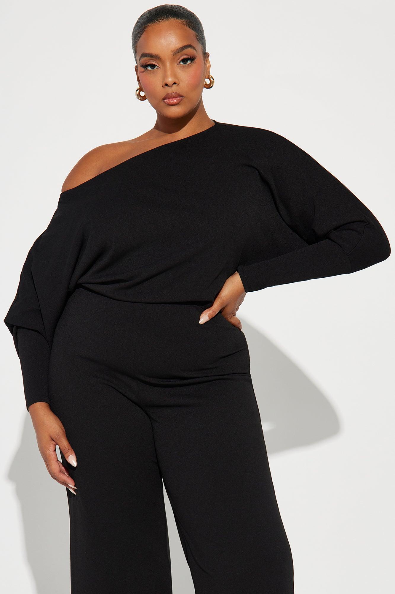 Break Free Jumpsuit - Black Product Image