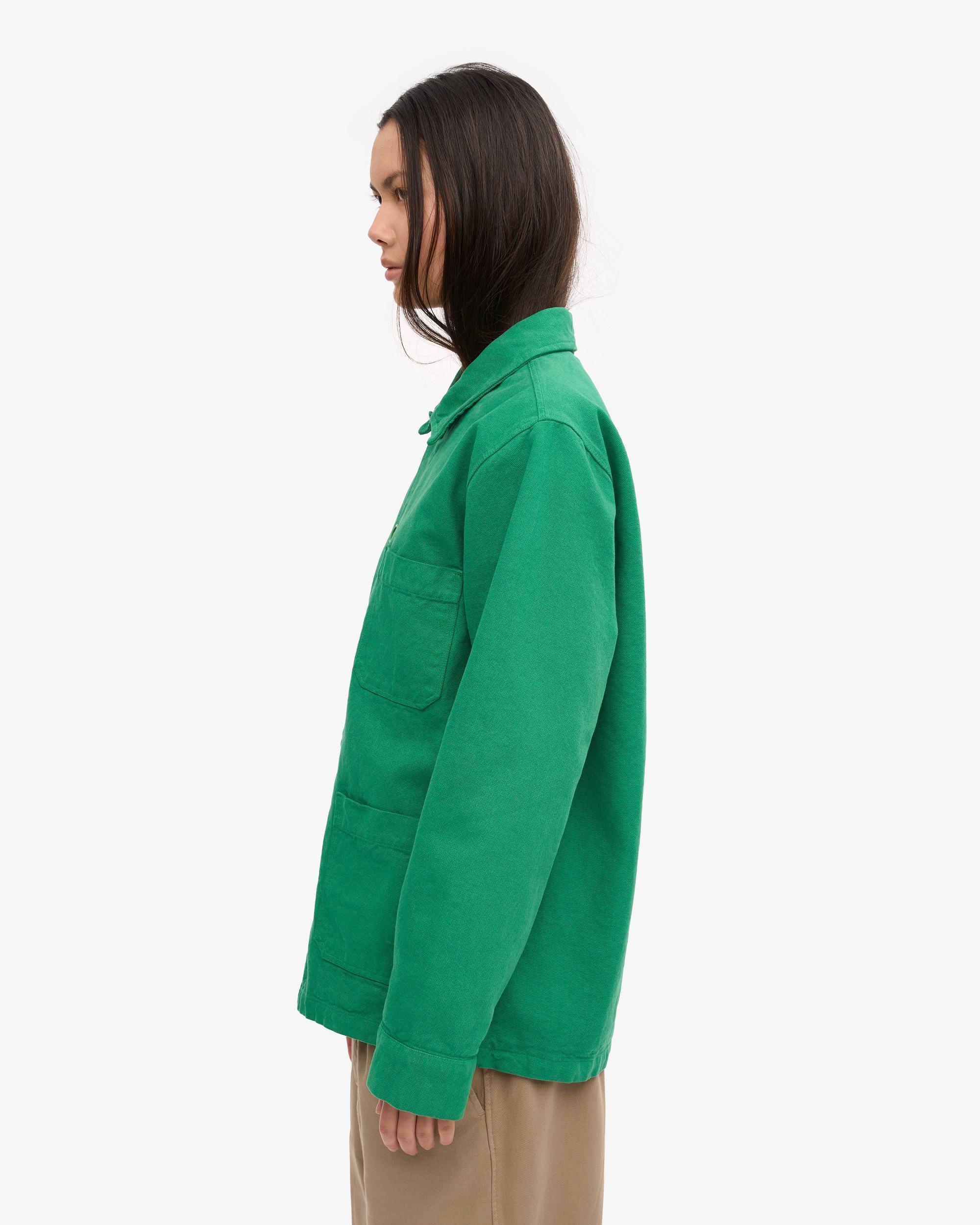 Organic Workwear Jacket - Oxblood Red Product Image