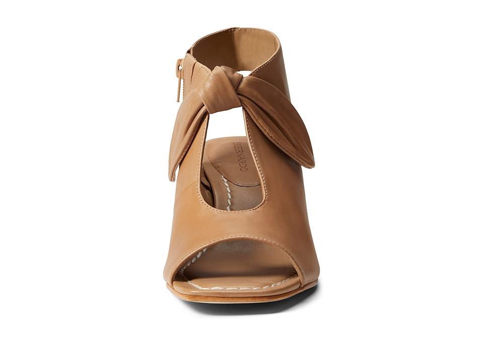 Lizzie Suede Knot Zip Sandals Product Image