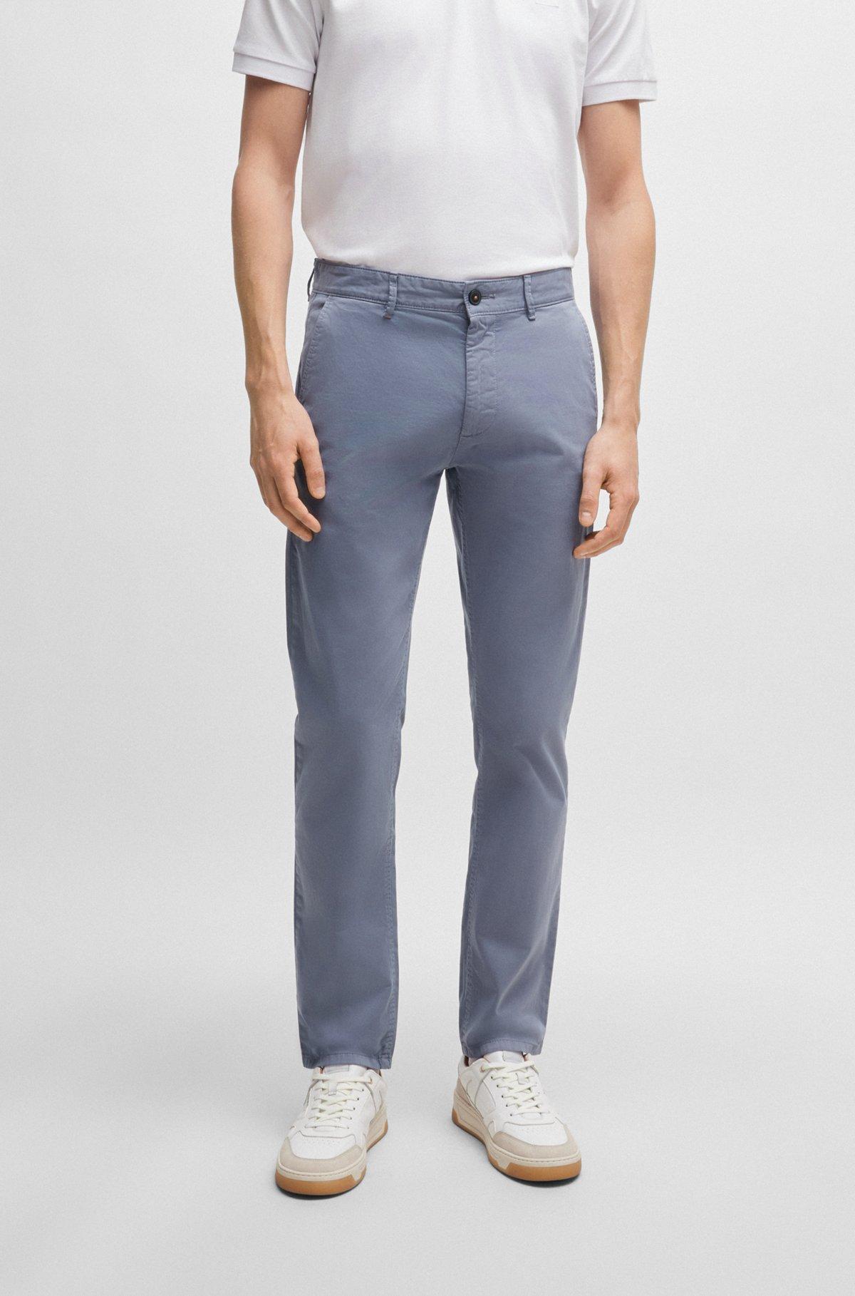 Slim-fit chinos in stretch cotton Product Image