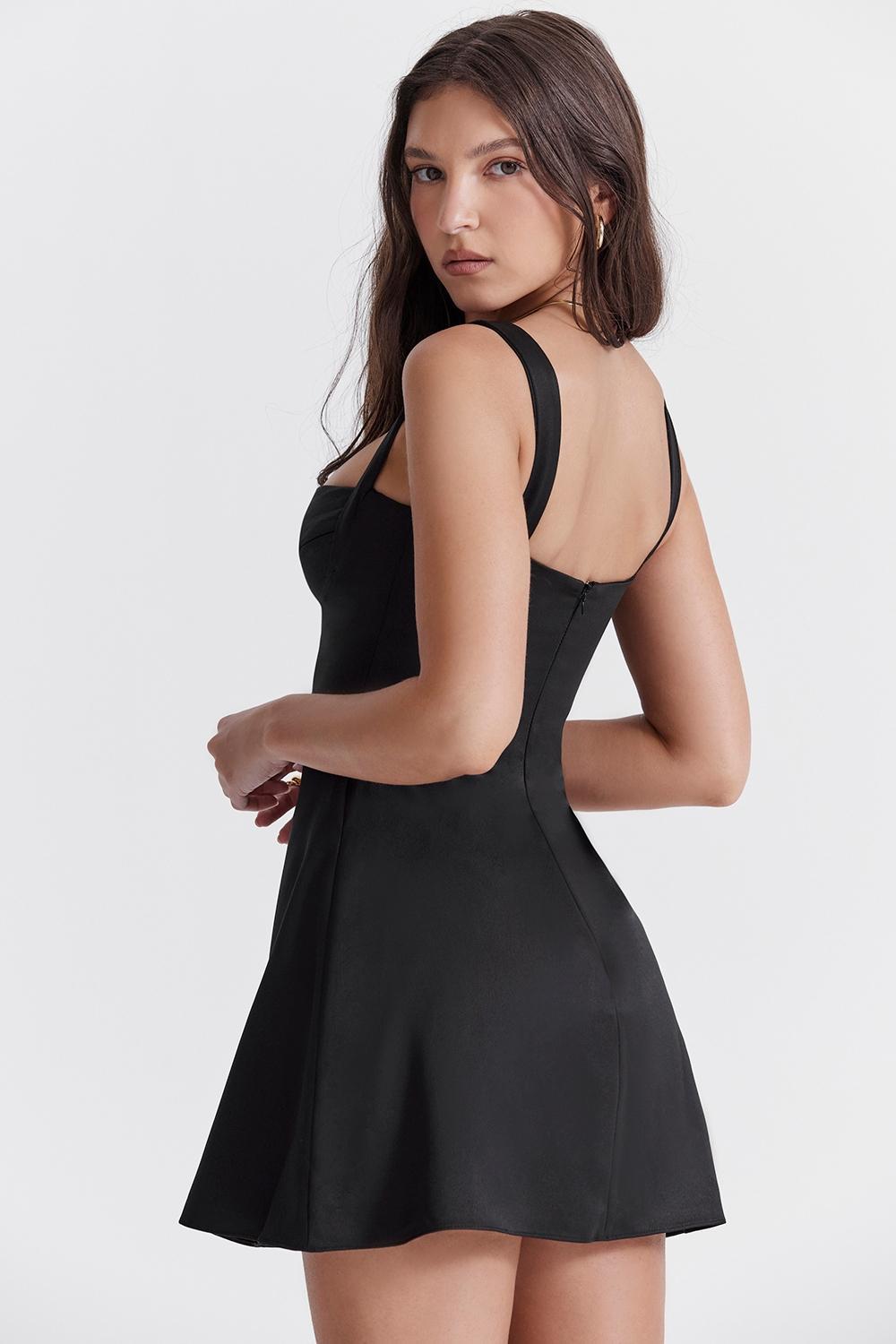 Kara  black mini dress Product Image