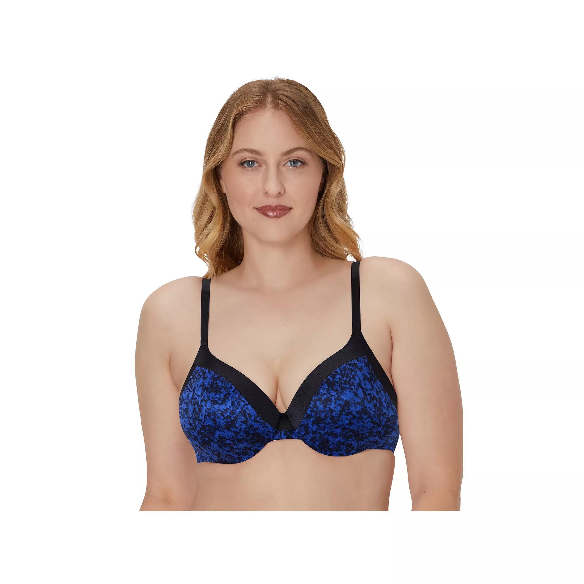 Maidenform® Everyday Full Coverage Cushioned Underwire Bra 09436, Women's, Size: 34 C, Black Texture Print Product Image