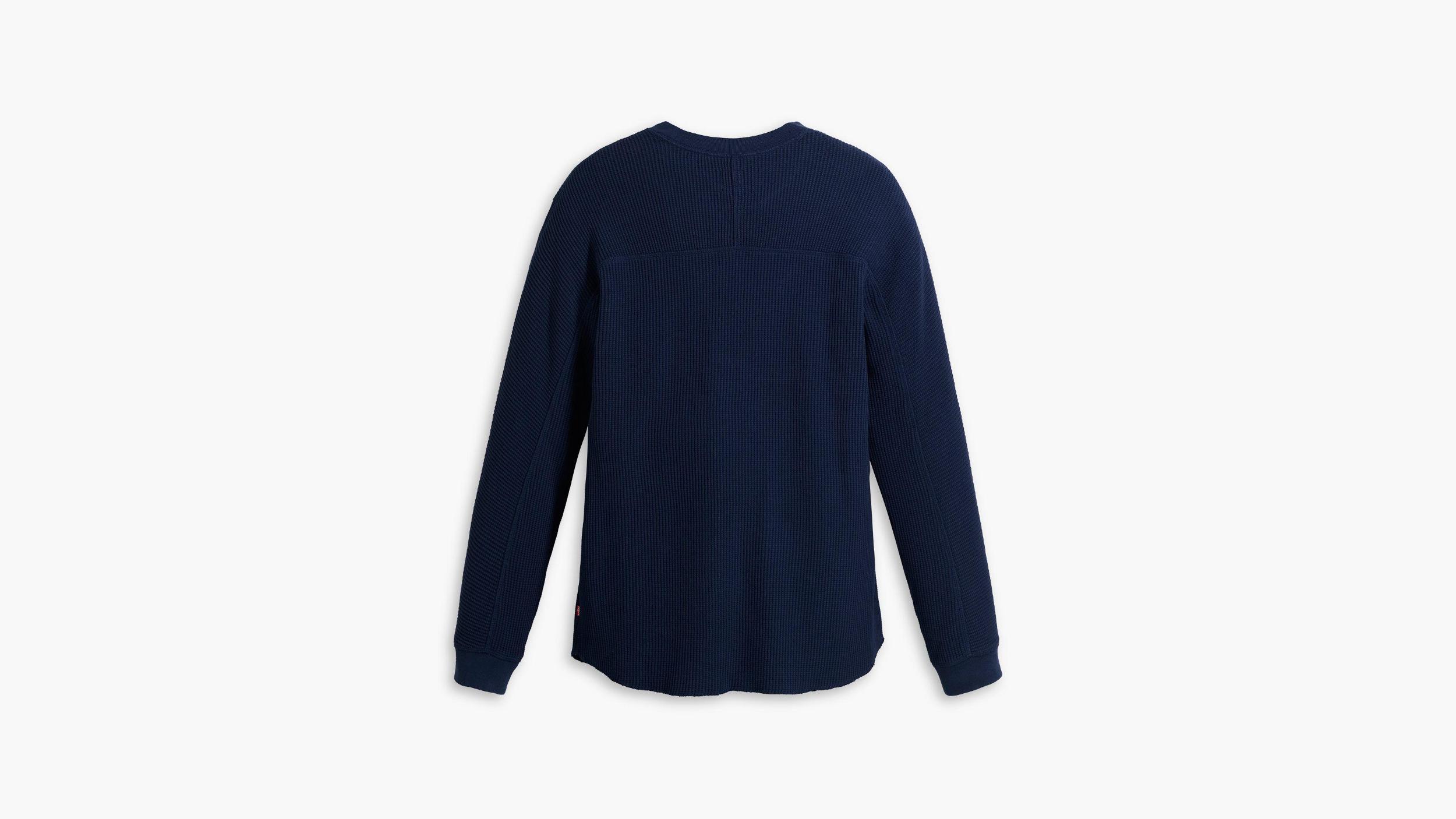Long Sleeve Relaxed Fit Thermal Shirt Product Image