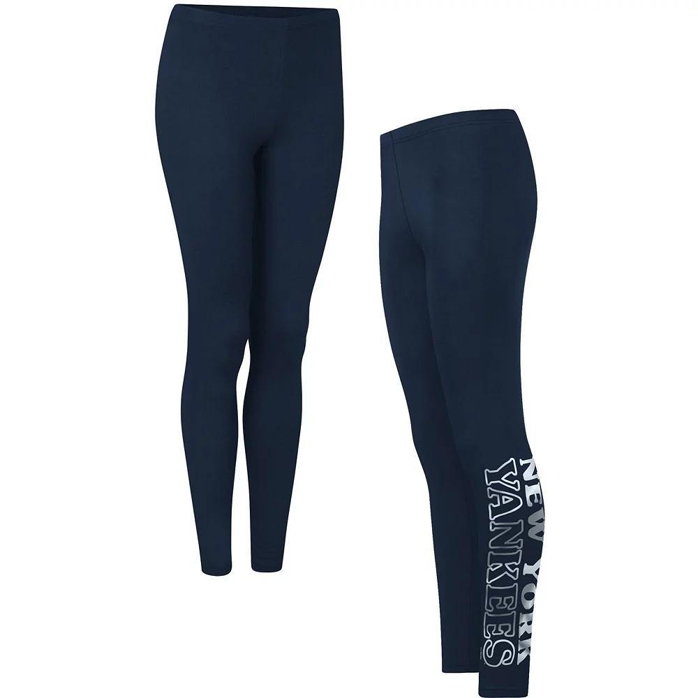 Women's G-III 4Her by Carl Banks Navy New York Yankees Stadium Leggings, Size: 2XL, Blue Product Image