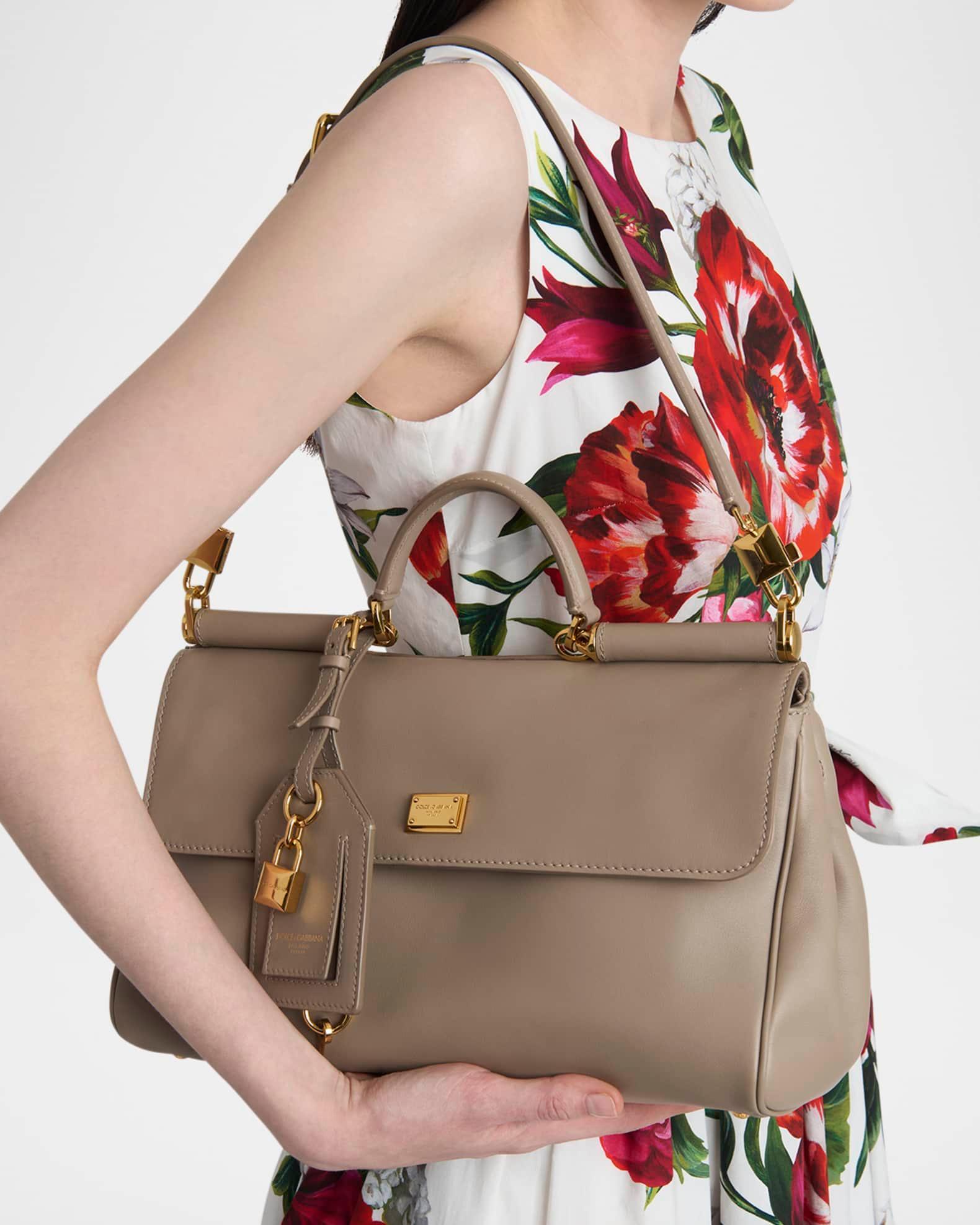 Sicily Leather Top-Handle Bag Product Image