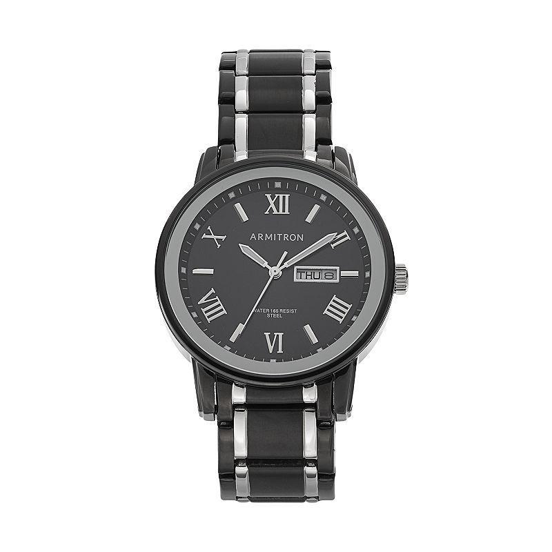 Armitron Men's Two Tone Watch, Size: Medium, Black Product Image