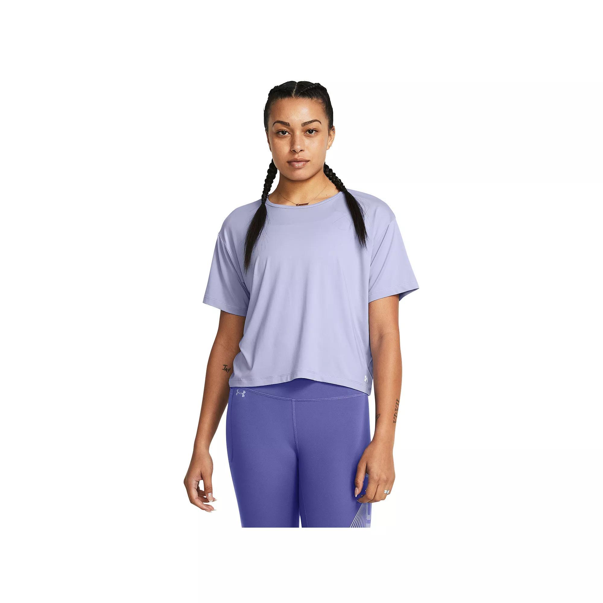 Women's Under Armour Motion Short Sleeve Tee, Size: Large, White White Product Image
