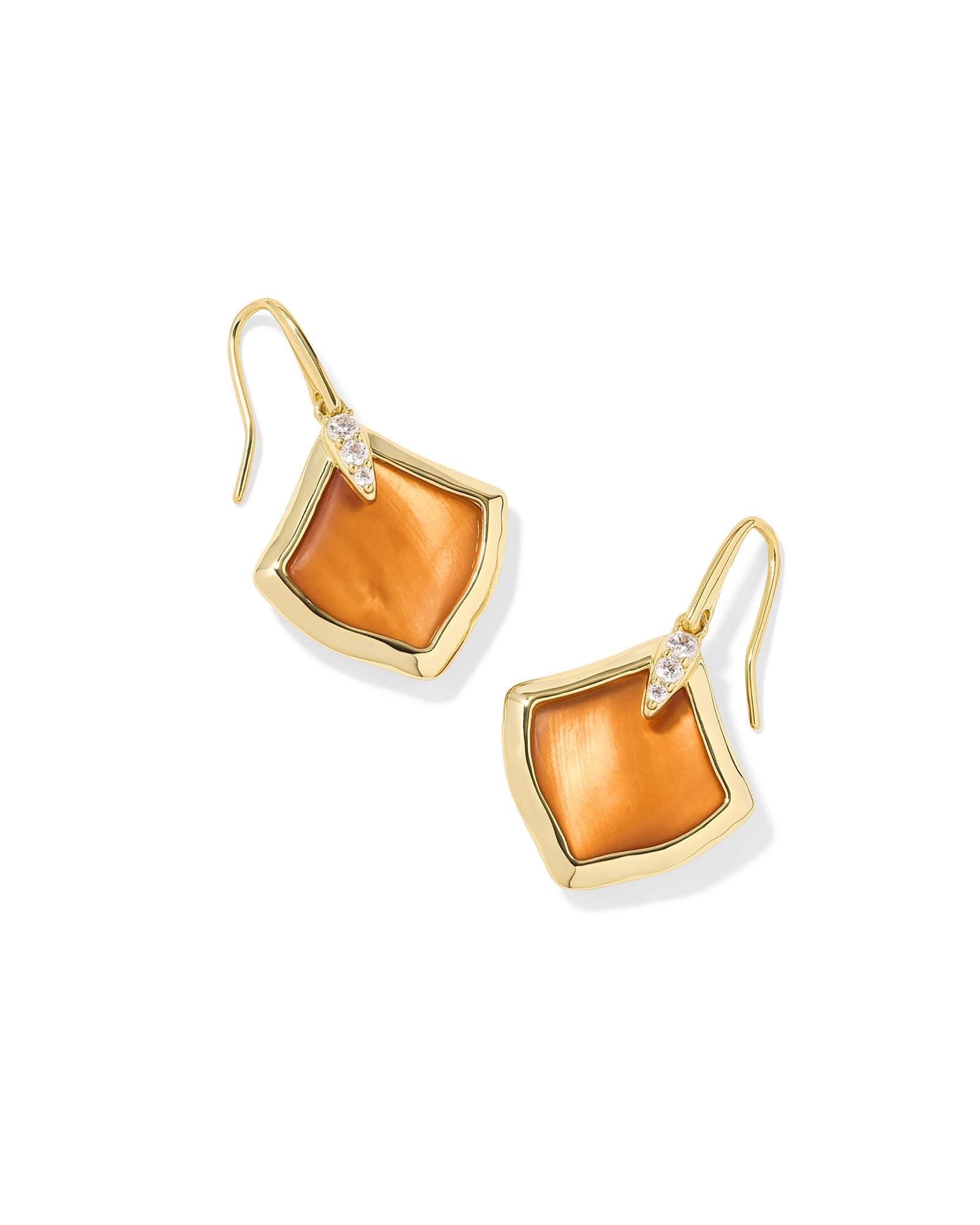 Joelle Gold Drop Earrings Product Image