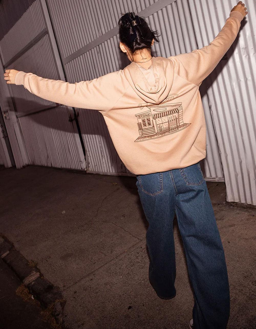 VOLCOM Truly Stoked Womens Oversized Hoodie Product Image
