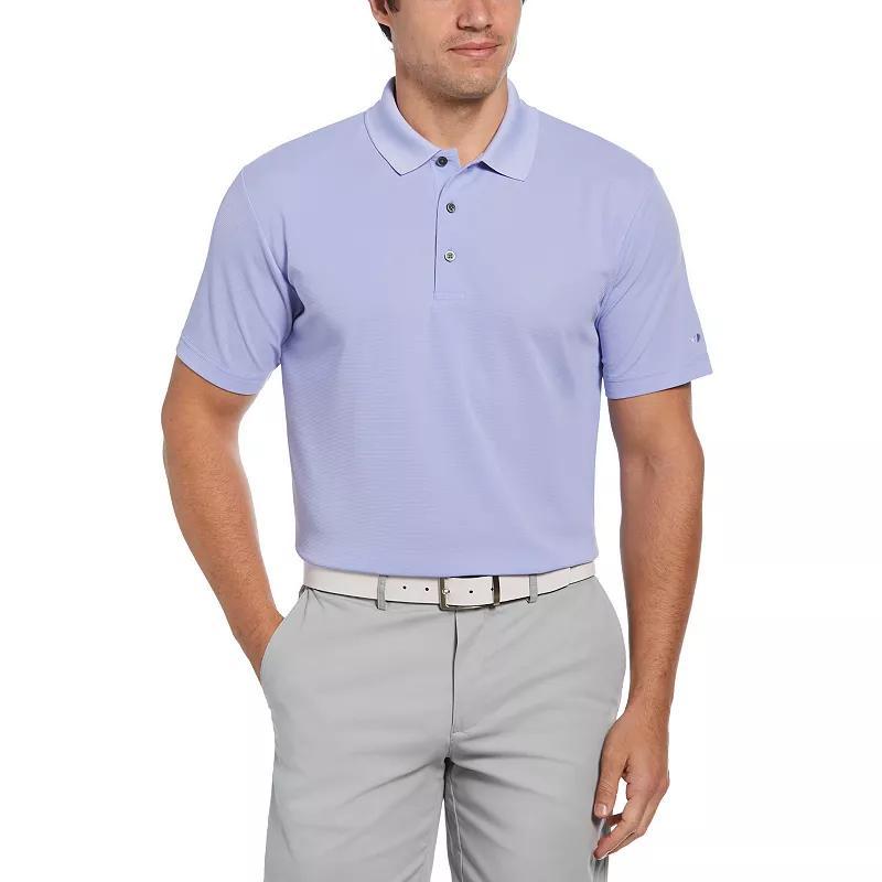 Men's Grand Slam Classic-Fit Solid Golf Polo, Size: Large, Deep Green Product Image