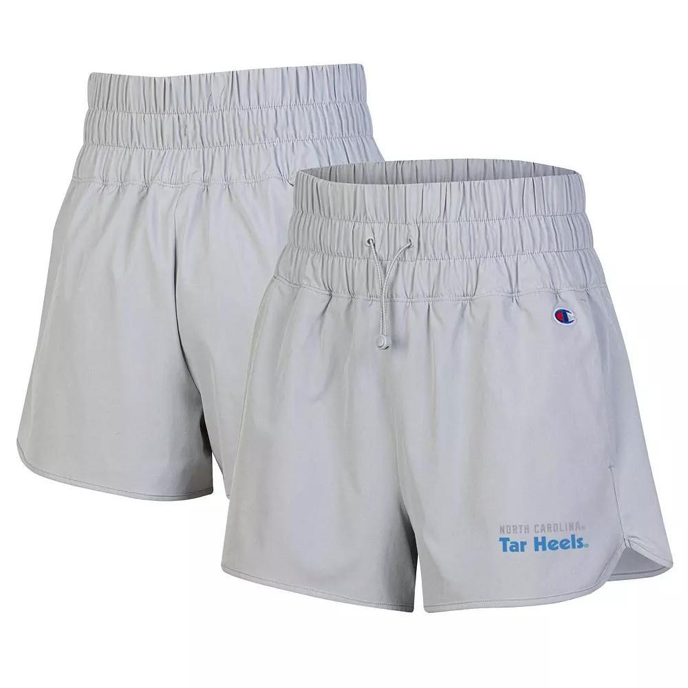 Women's Champion Silver North Carolina Tar Heels Tailgate Her Woven Shorts, Size: Large Product Image