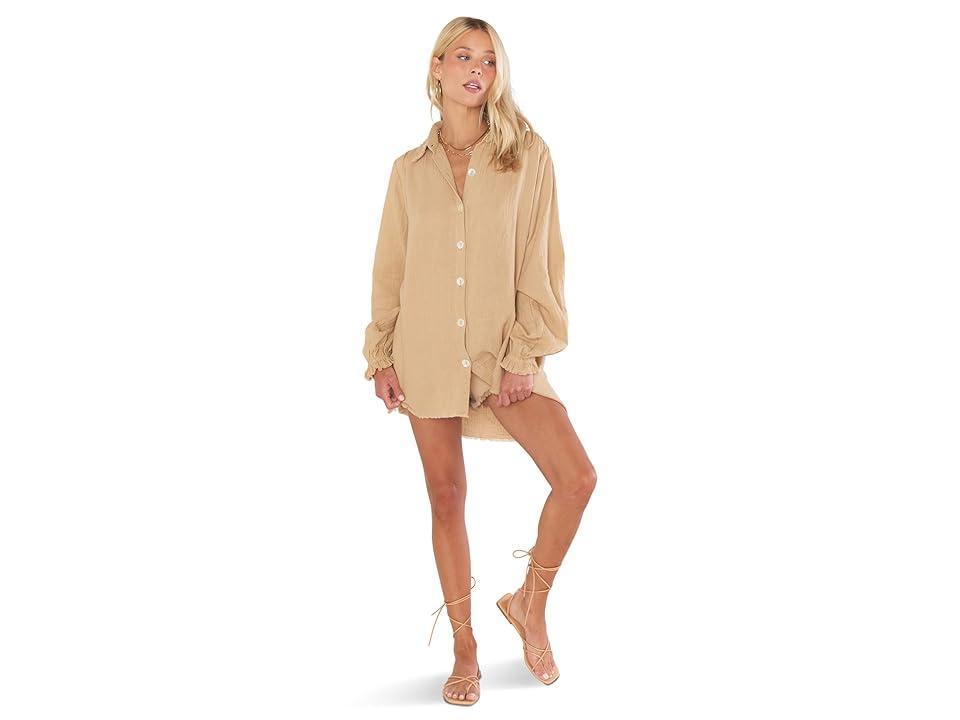 Show Me Your Mumu Captain Tunic Top (Tanlines Doublecloth) Women's Clothing Product Image