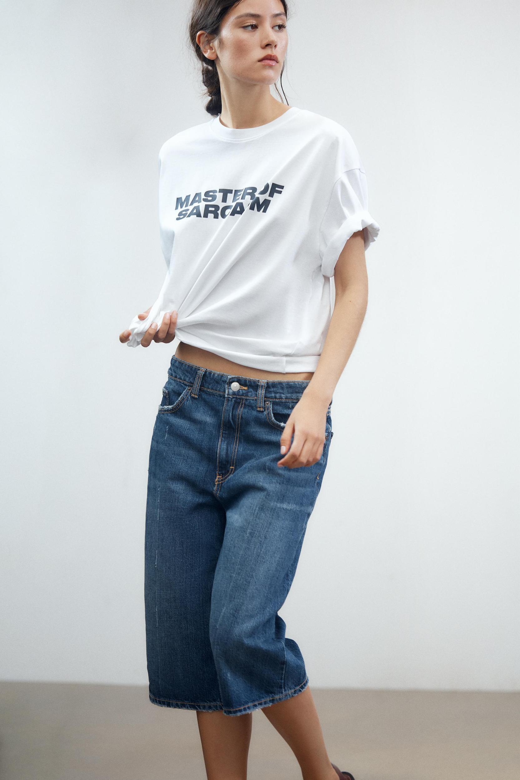 WASHED EFFECT T-SHIRT Product Image