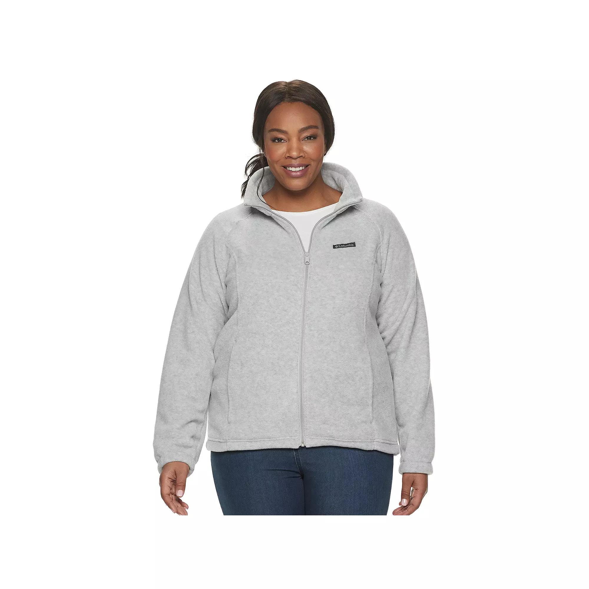 Womens Columbia Benton Springs Zip-Front Fleece Jacket Columbia Blue Product Image
