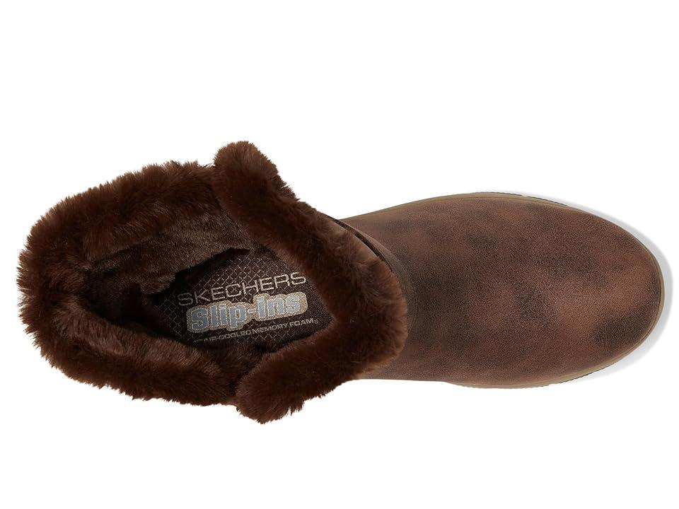 SKECHERS Easy Going - Dreamers Move - Hands Free Slip-Ins (Chocolate) Women's Boots Product Image
