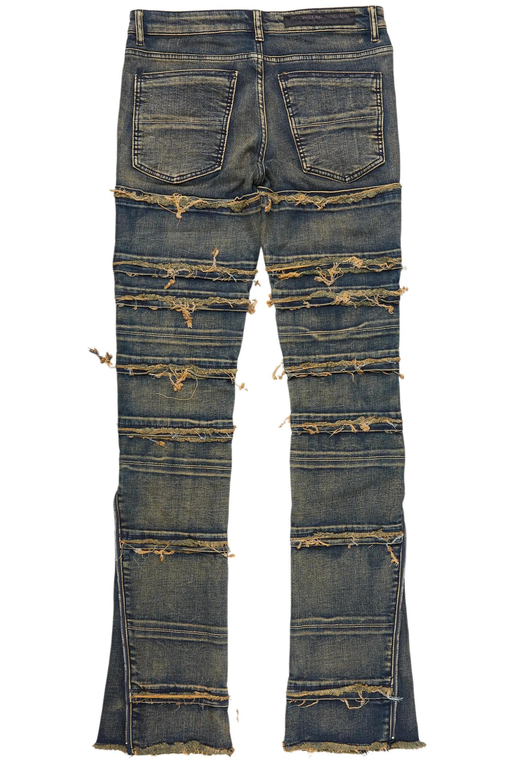 Horado Tint Wash Stacked Flare Jean Male Product Image
