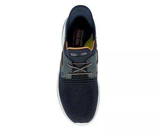 Skechers Mens Delson 3.0 Roth Washable Knit Slip Product Image