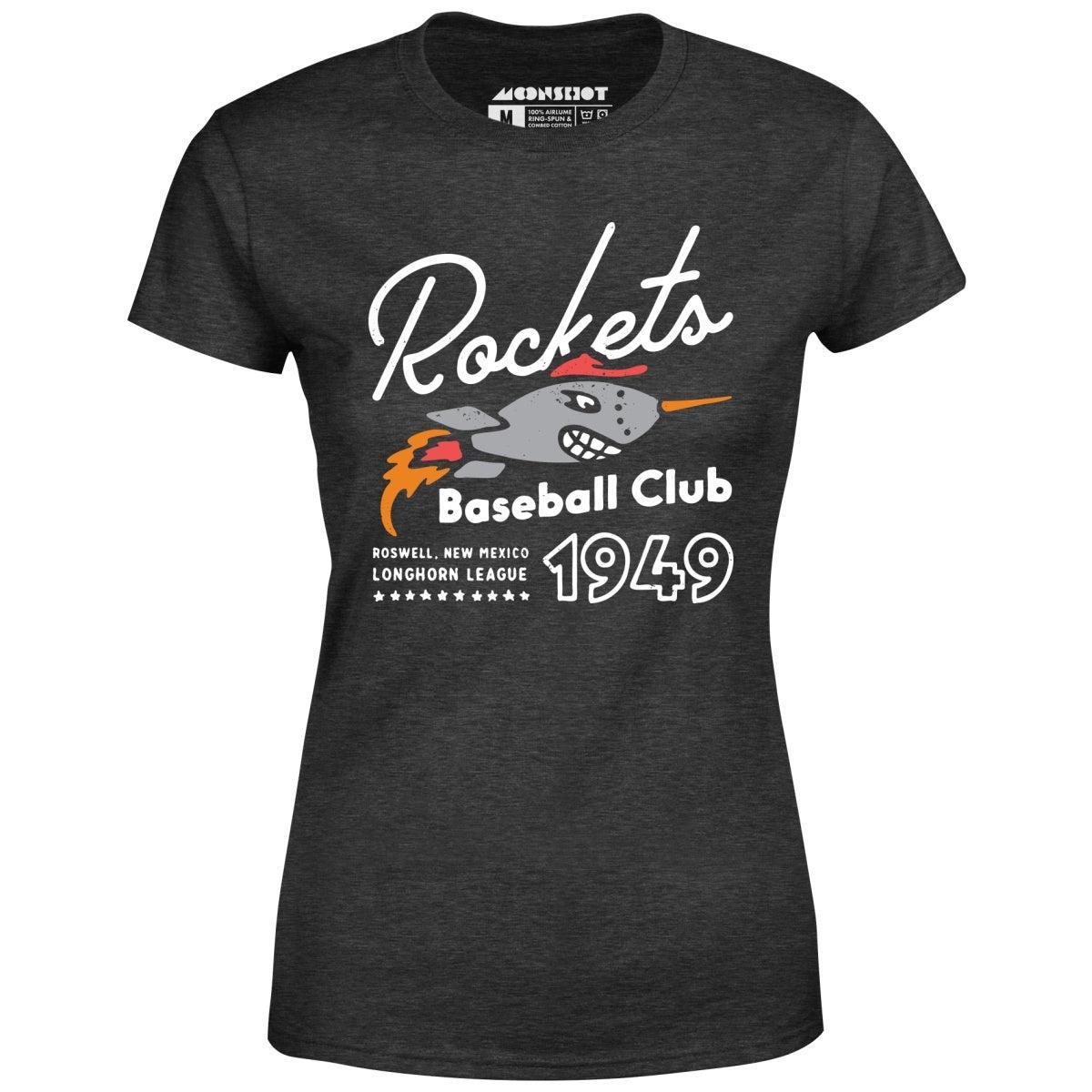Roswell Rockets - New Mexico - Vintage Defunct Baseball Teams - Women's T-Shirt Female Product Image