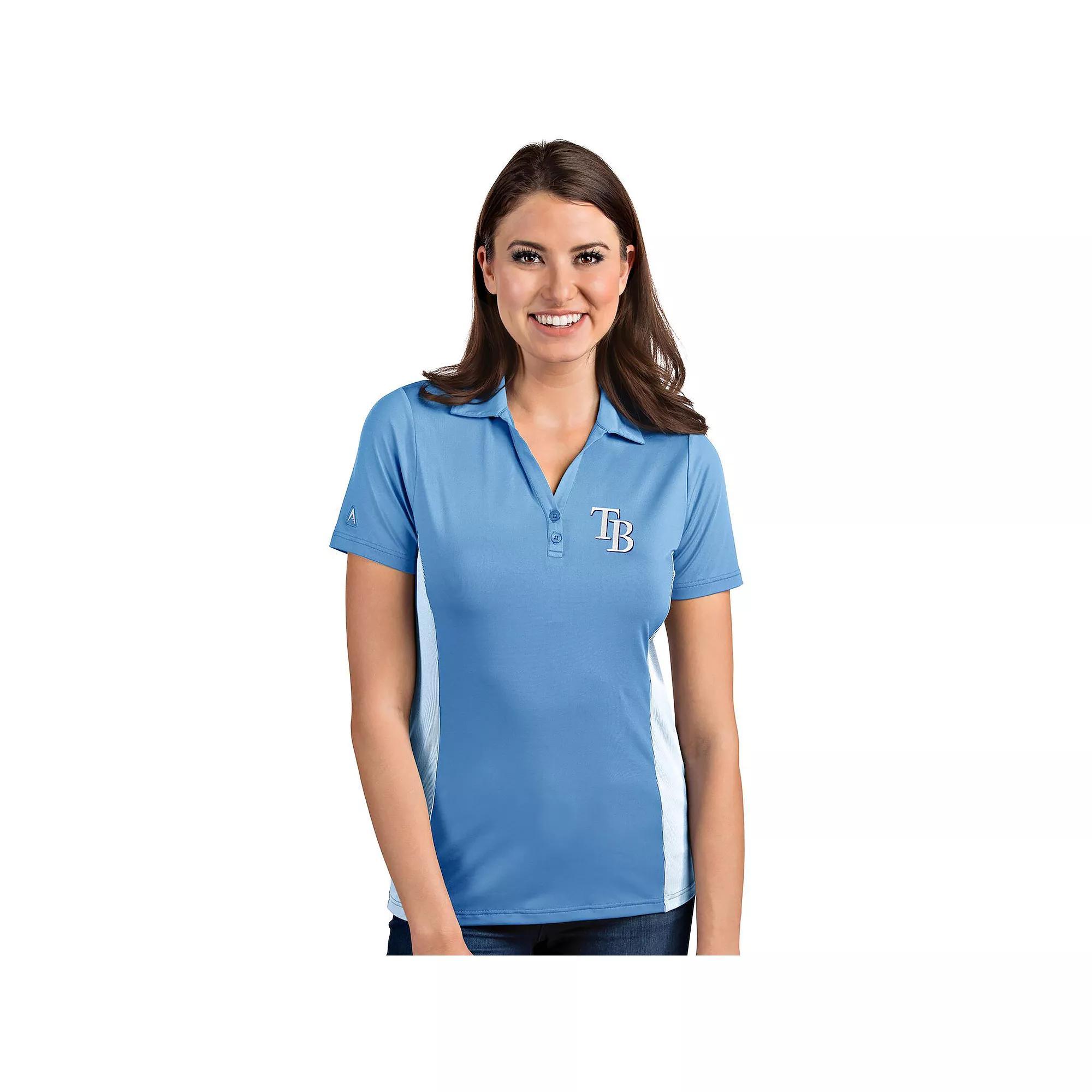 Womens Antigua Tampa Bay Rays Venture Polo Product Image