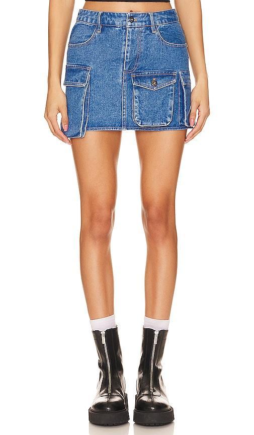 Zerah Cargo Mini Skirt Bardot Product Image