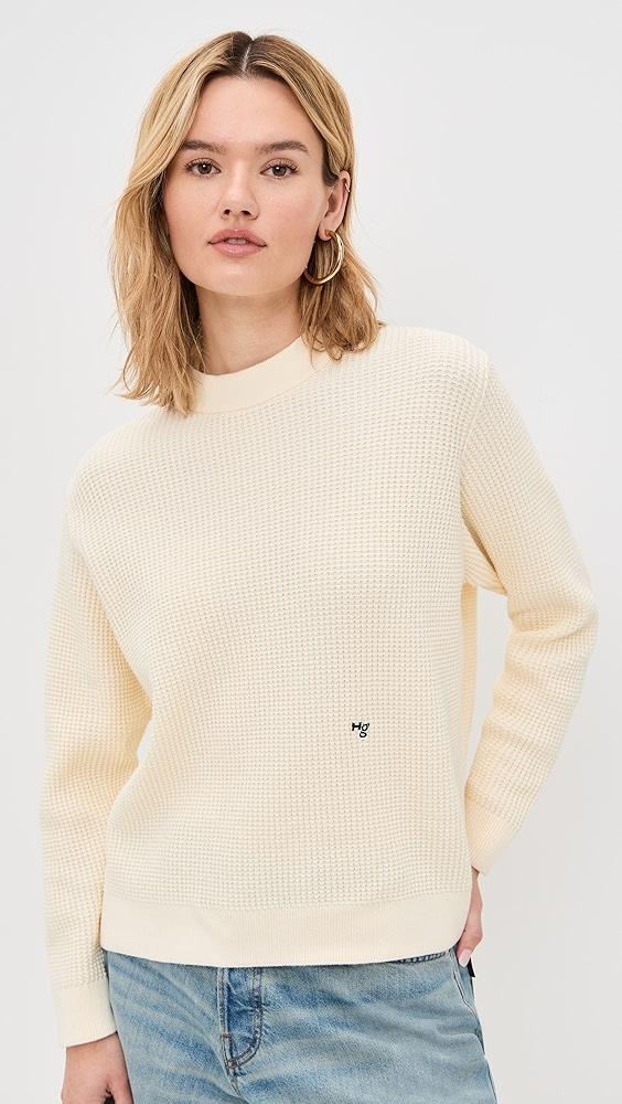 HOMMEGIRLS Waffle Knit Pullover | Shopbop Product Image