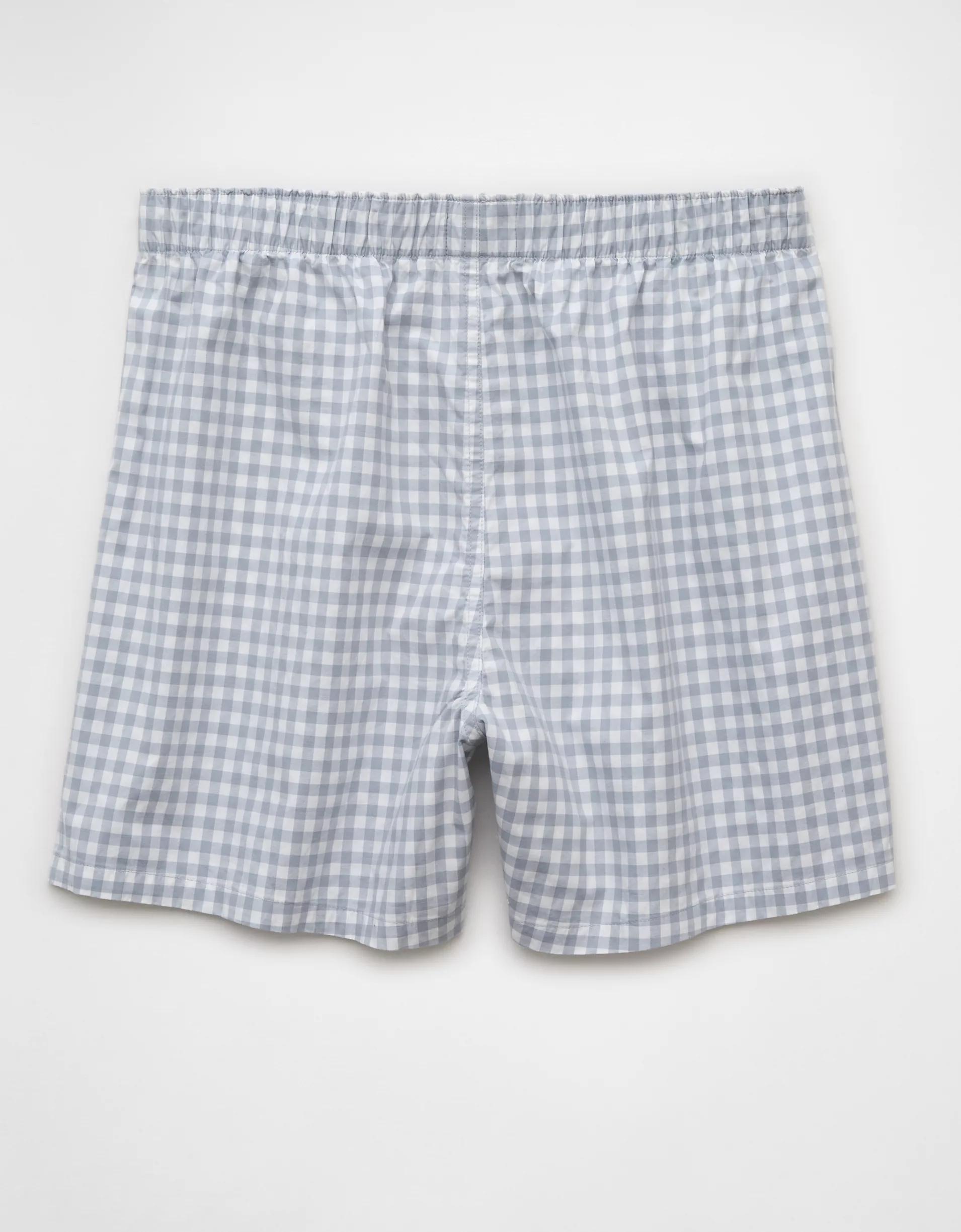 AEO Men's Plaid Stretch Boxer Short Product Image