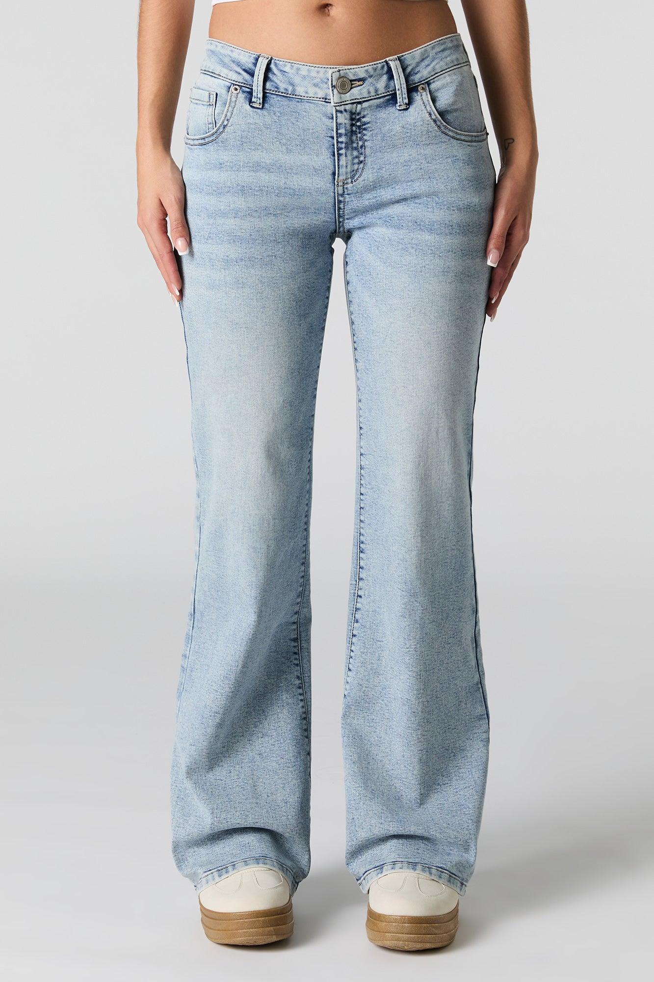 Low Rise Flare Jean Female Product Image