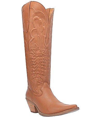 Women's Dingo Raisin Kane Leather Western Boots, Size: 7, Brown Product Image