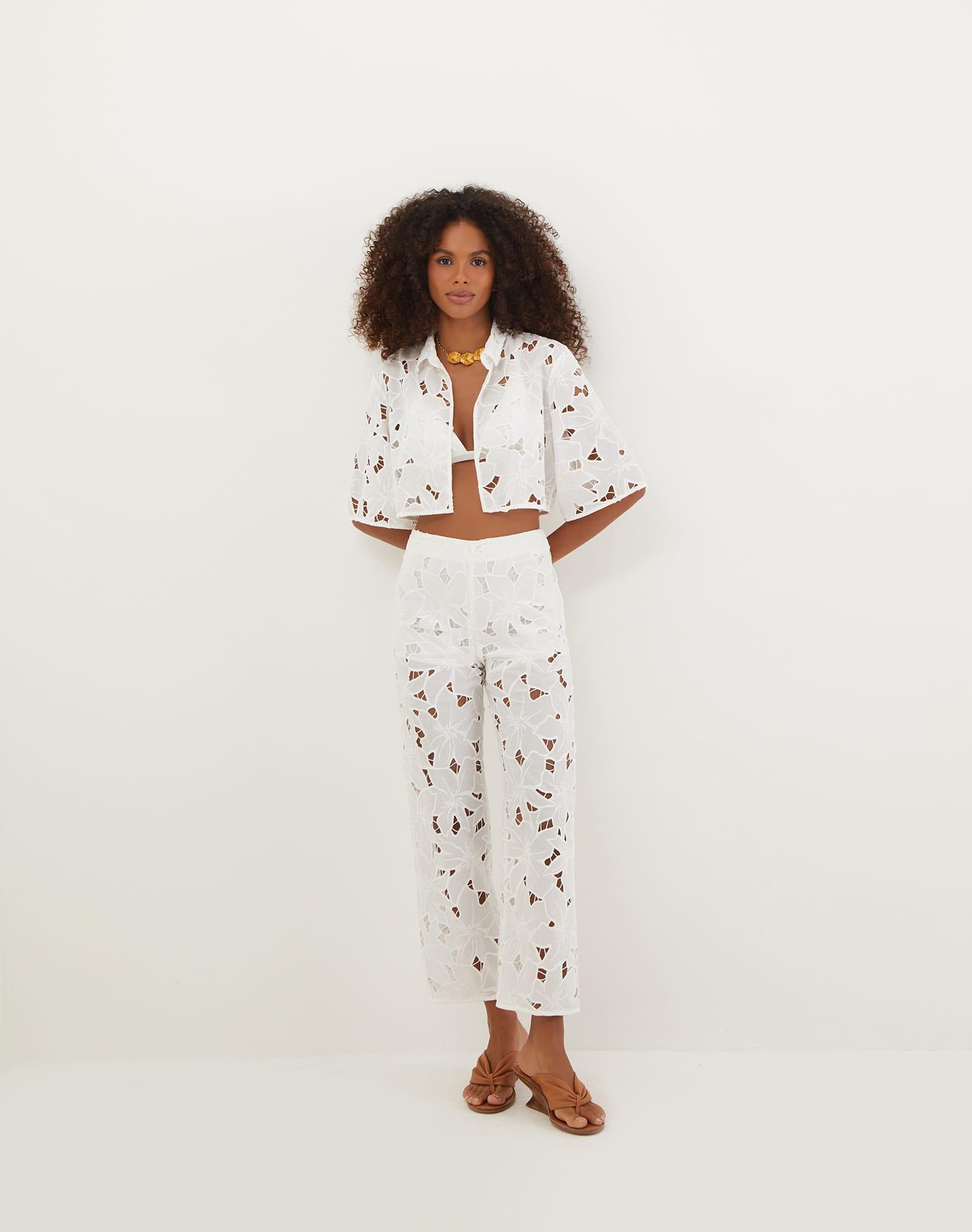 Eloah Blouse - Off White Product Image