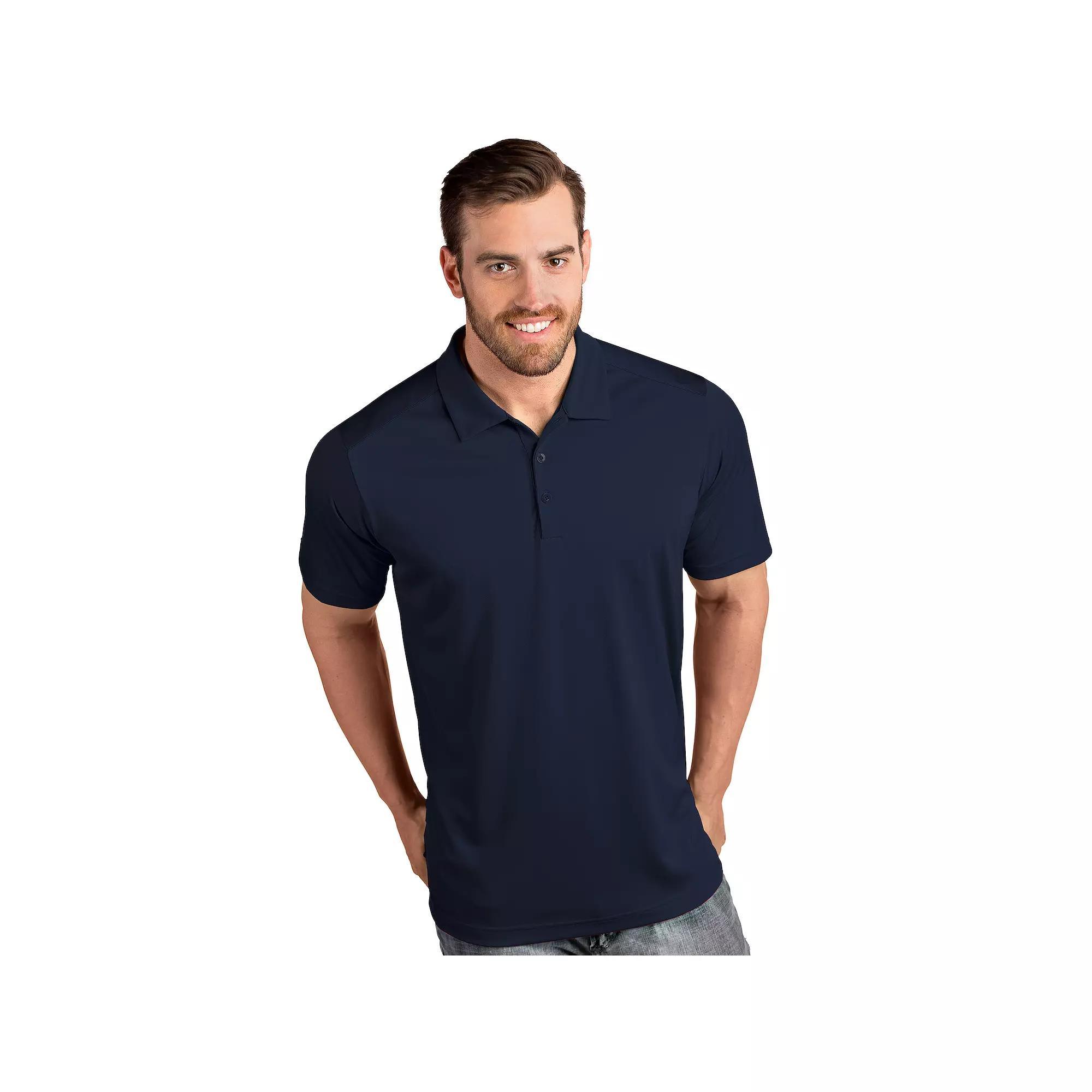 Mens Antigua Atlanta Braves Tribute Polo Product Image