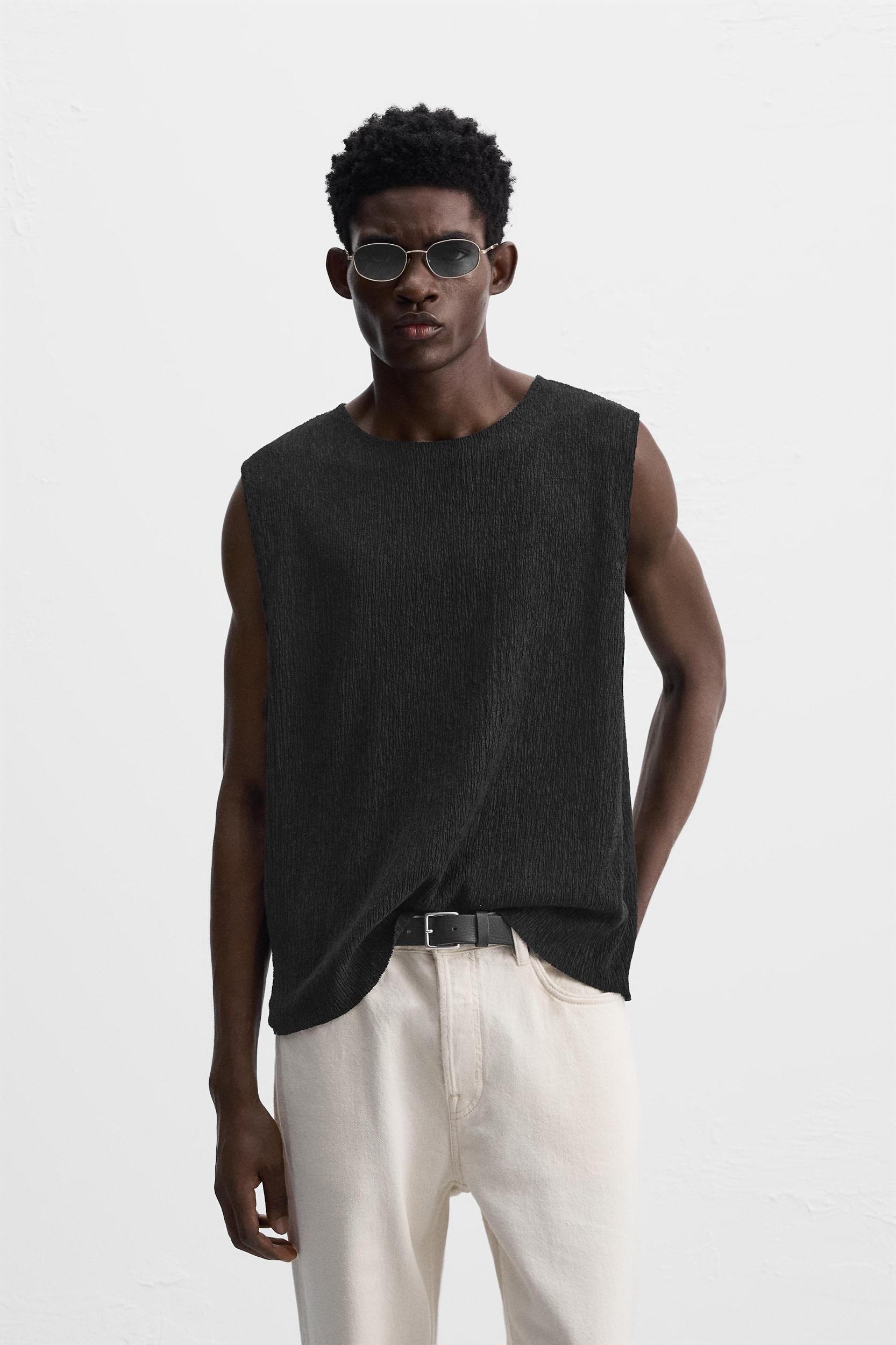 TEXTURED TANK TOP Product Image